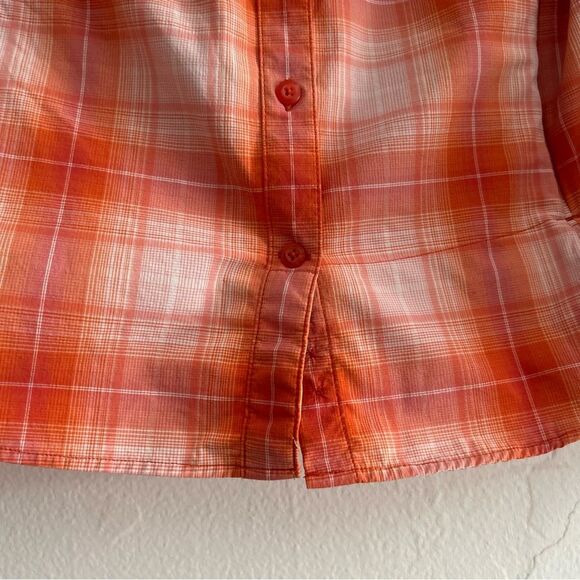 Duluth Trading Co DuluthFlex Sidewinder Long Sleeve Shirt Orange  Plus Size 2XL - Picture 3 of 9